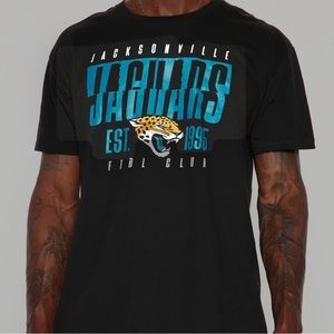 NFL Jacksonville Jaguar Split Short Sleeve Tee